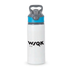 WSQK Radio Active Water Bottle - Blue