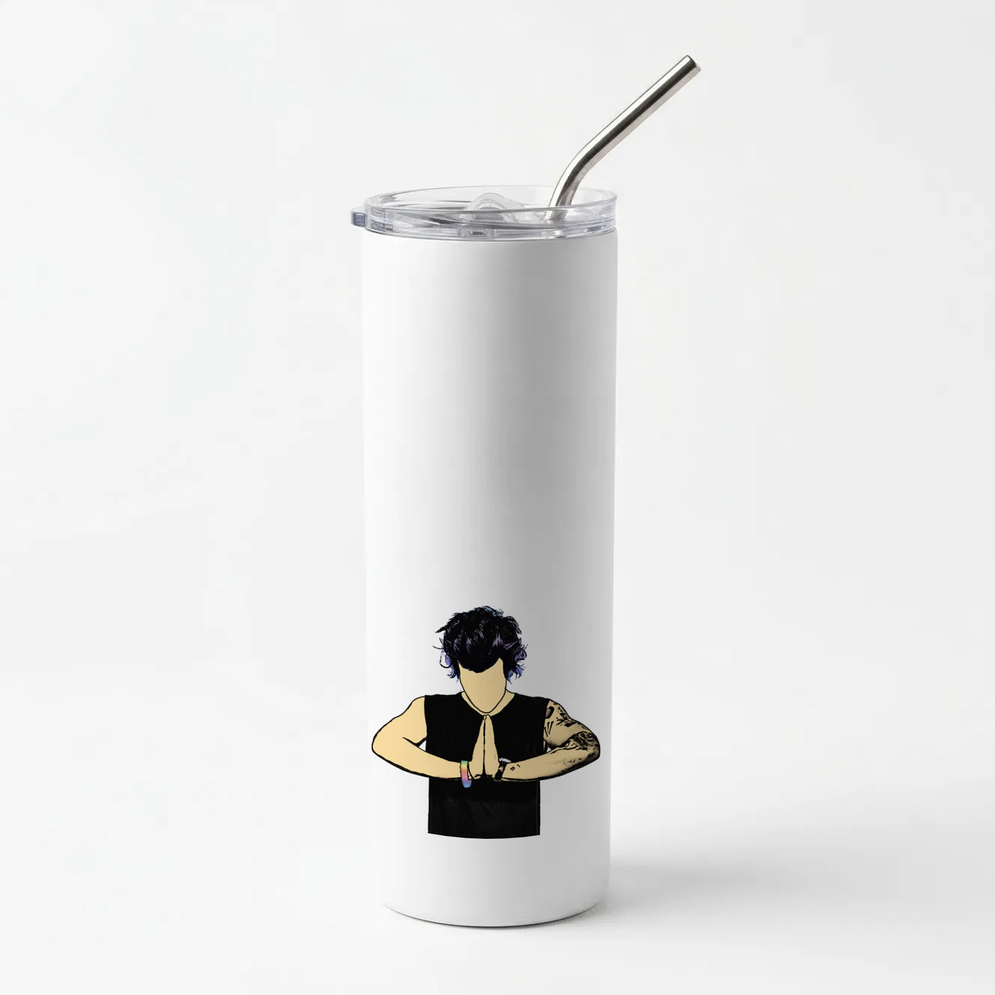 Harry Cartoon Skinny Tumbler