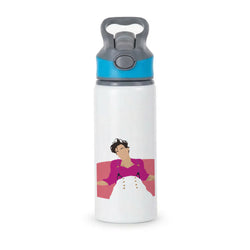 Faceless Harry Active Water Bottle - Blue