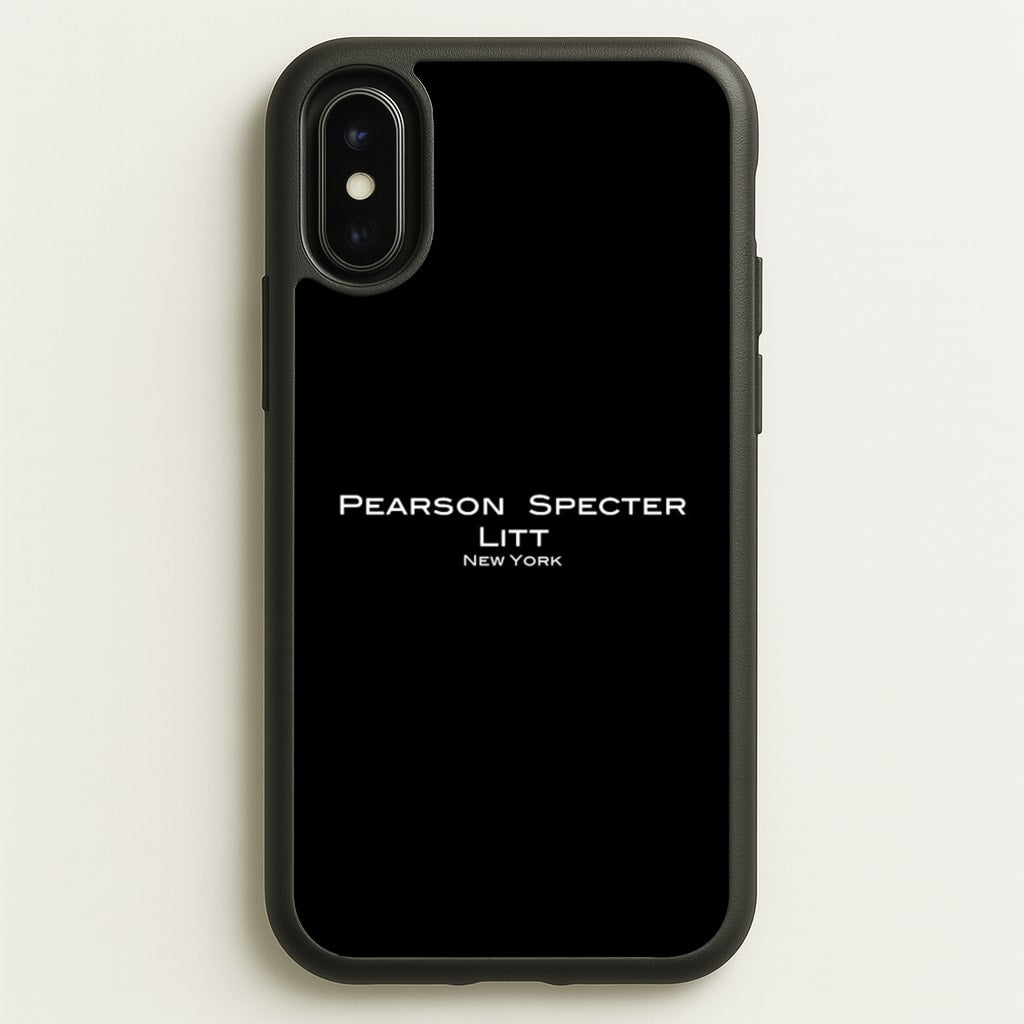 Pearson Specter Litt - Suits  -  Phone Case for iPhone X / XS