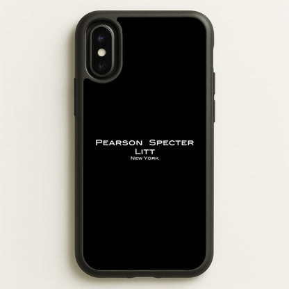 Pearson Specter Litt - Suits  -  Phone Case for iPhone X / XS
