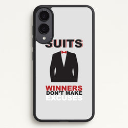 Winners Don't Make Excuses  - Suits Phone Case for Galaxy S25 Edge