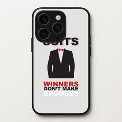 Winners Don't Make Excuses  - Suits Phone Case for iPhone 14 Pro Max