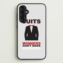 Winners Don't Make Excuses  - Suits Phone Case for Galaxy A14