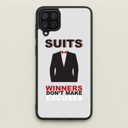 Winners Don't Make Excuses  - Suits Phone Case for Galaxy A12