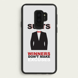 Winners Don't Make Excuses  - Suits Phone Case for Galaxy S9 Plus