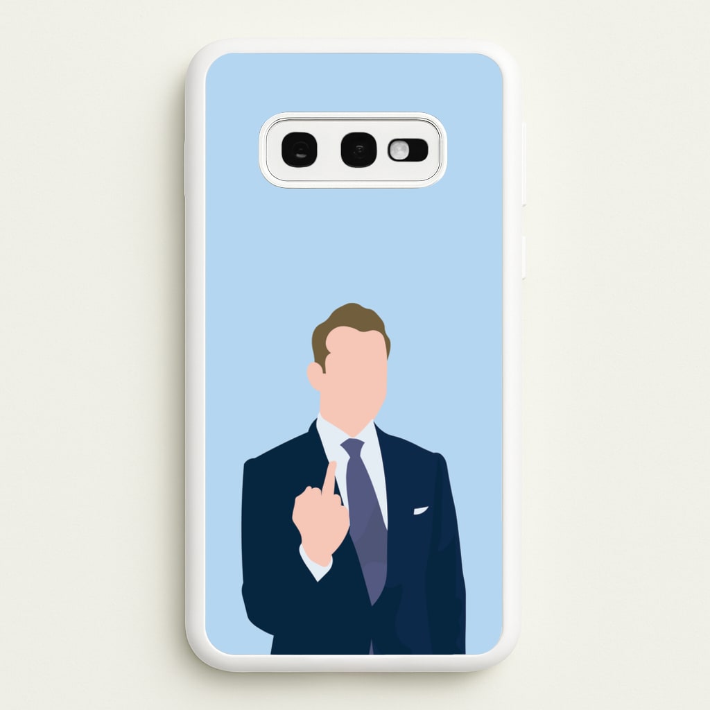 Middle Finger  - Suits Phone Case for Galaxy S10e