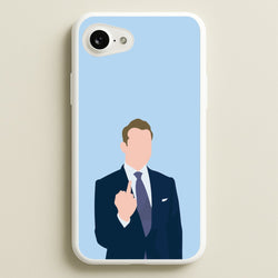 Middle Finger  - Suits Phone Case for iPhone 16e