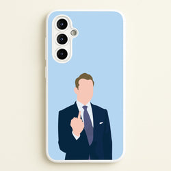Middle Finger  - Suits Phone Case for Galaxy A54