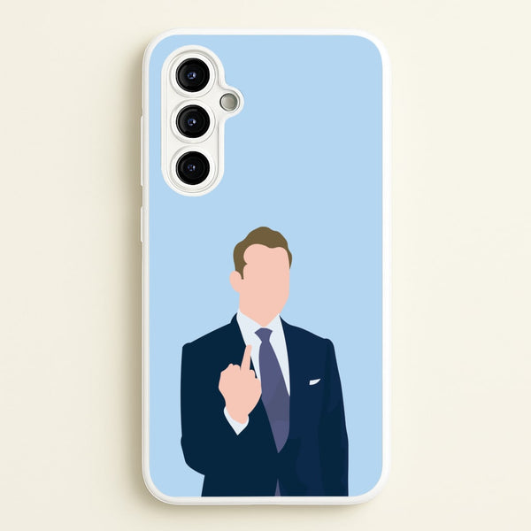 Middle Finger  - Suits Phone Case for Galaxy A54
