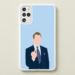 Middle Finger  - Suits Phone Case for Galaxy S20 Plus