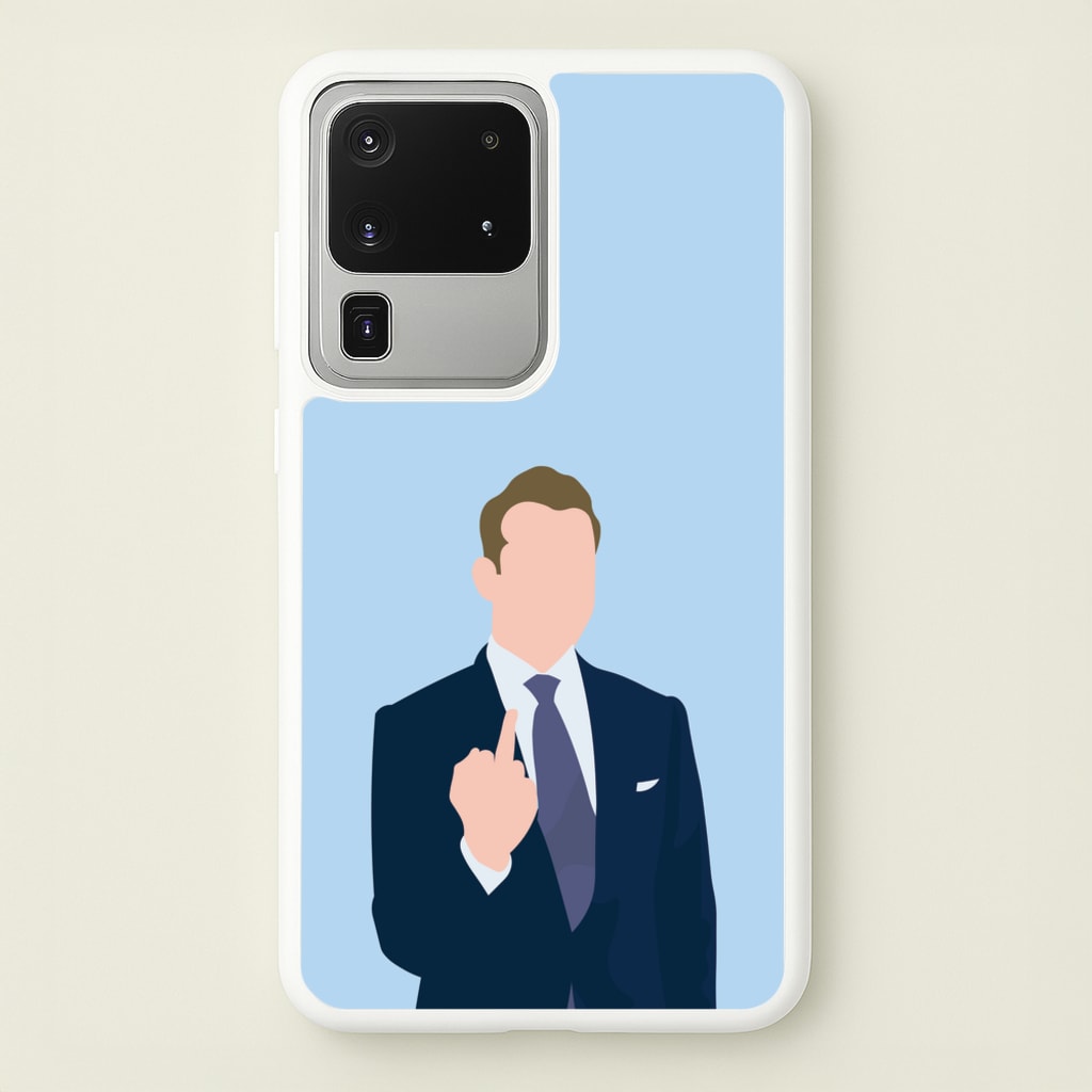 Middle Finger  - Suits Phone Case for Galaxy S20 Ultra