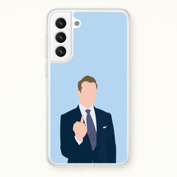 Middle Finger  - Suits Phone Case for Galaxy S22 Plus