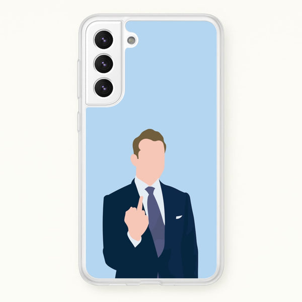 Middle Finger  - Suits Phone Case for Galaxy S22 Plus