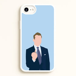Middle Finger  - Suits Phone Case for iPhone 6 Plus / 7 Plus / 8 Plus