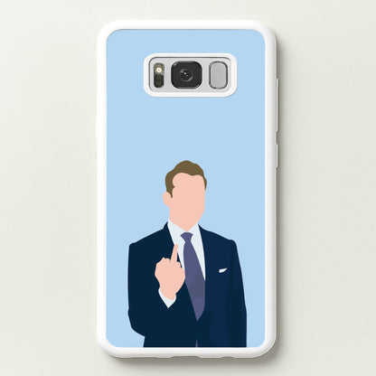 Middle Finger  - Suits Phone Case for Galaxy S8 Plus