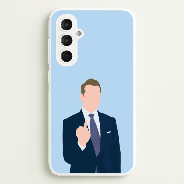 Middle Finger  - Suits Phone Case for Galaxy S23FE
