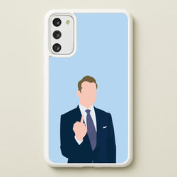 Middle Finger  - Suits Phone Case for Galaxy S20FE