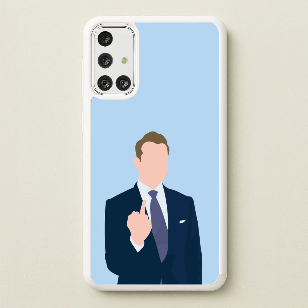 Middle Finger  - Suits Phone Case for Galaxy A71