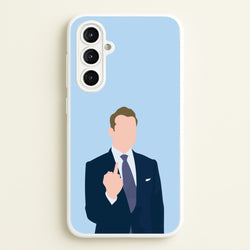 Middle Finger  - Suits Phone Case for Galaxy A16