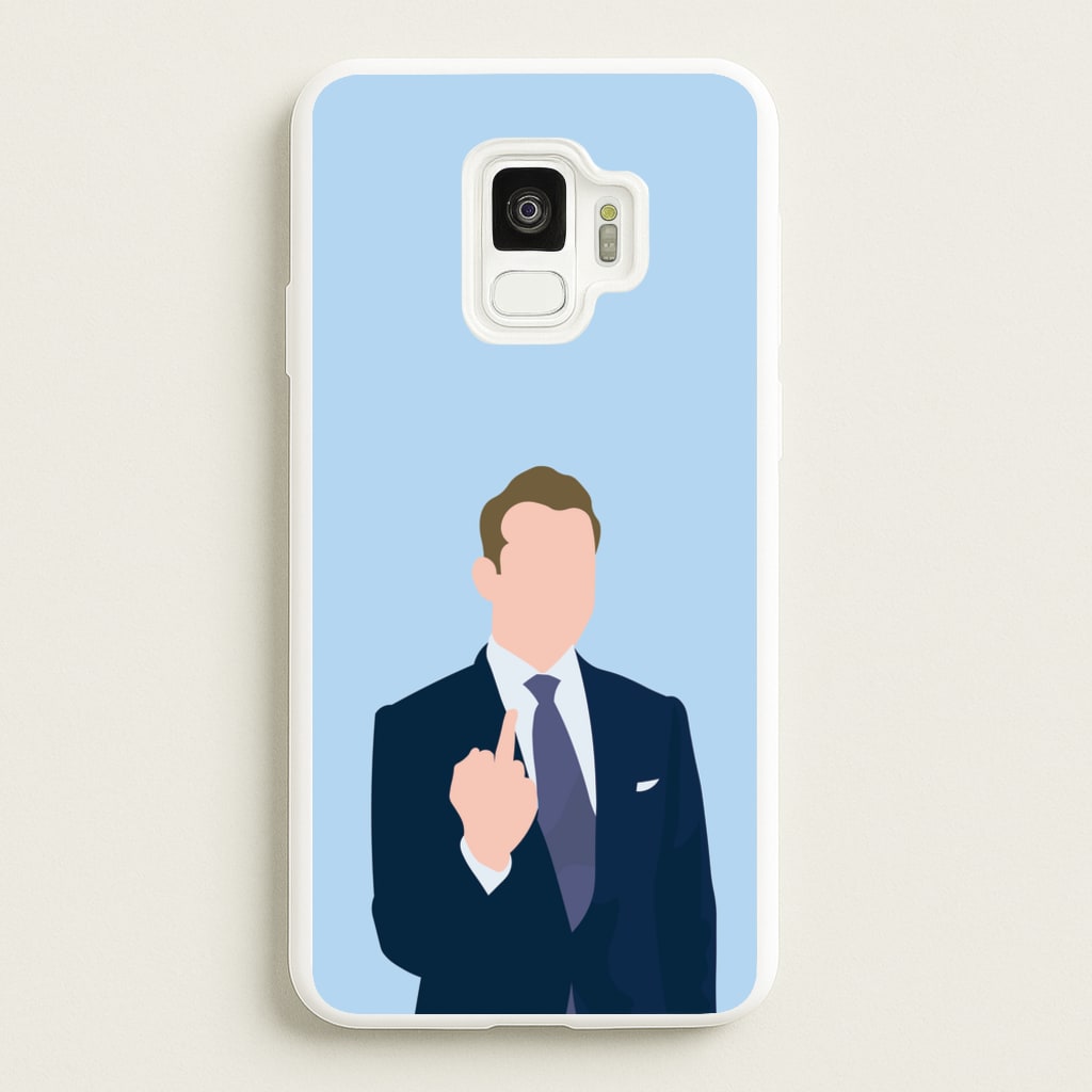 Middle Finger  - Suits Phone Case for Galaxy S9