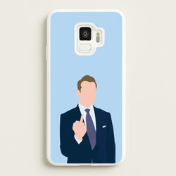 Middle Finger  - Suits Phone Case for Galaxy S9