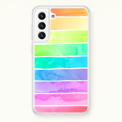 Summer Rainbow Stripes  - Summer Phone Case for Galaxy S22 Plus