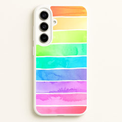 Summer Rainbow Stripes  - Summer Phone Case for Galaxy A56