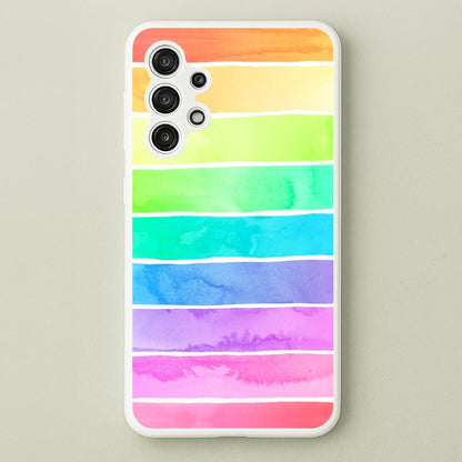 Summer Rainbow Stripes  - Summer Phone Case for Galaxy A13