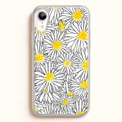 Cute Daisy Pattern  - Floral Phone Case for iPhone XR