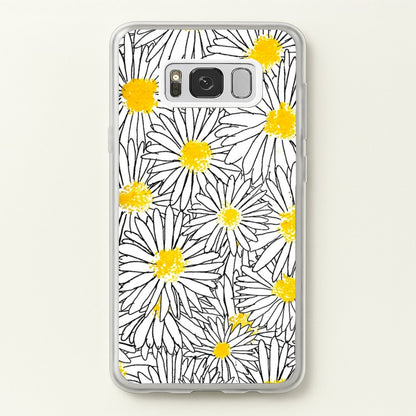Cute Daisy Pattern  - Floral Phone Case for Galaxy S8 Plus