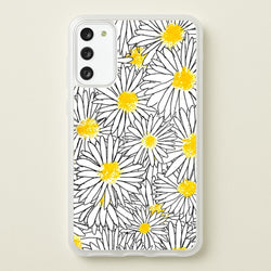 Cute Daisy Pattern  - Floral Phone Case for Galaxy S20FE