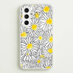 Cute Daisy Pattern  - Floral Phone Case for Galaxy A14