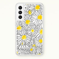 Cute Daisy Pattern  - Floral Phone Case for Galaxy S22