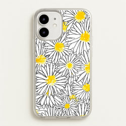 Cute Daisy Pattern  - Floral Phone Case for iPhone 12 / 12 Pro