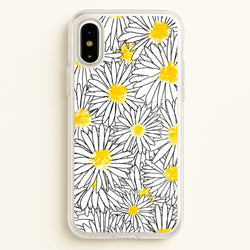 Cute Daisy Pattern  - Floral Phone Case for iPhone X / XS