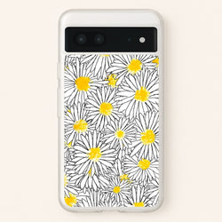 Cute Daisy Pattern  - Floral Phone Case for Google Pixel 7