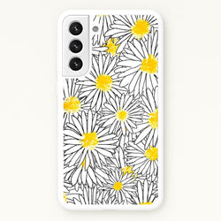 Cute Daisy Pattern  - Floral Phone Case for Galaxy S22 Plus