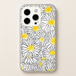 Cute Daisy Pattern  - Floral Phone Case for iPhone 14 Pro