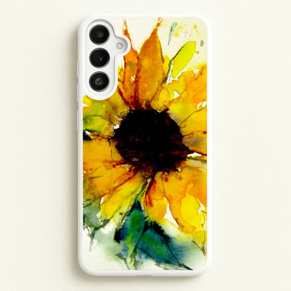 Watercolour Sunflower  - Floral Phone Case for Galaxy A36