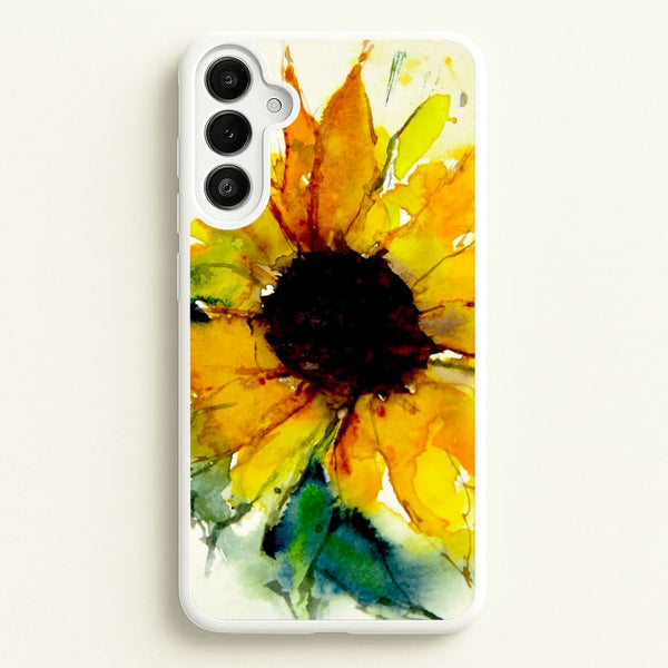 Watercolour Sunflower  - Floral Phone Case for Galaxy A36