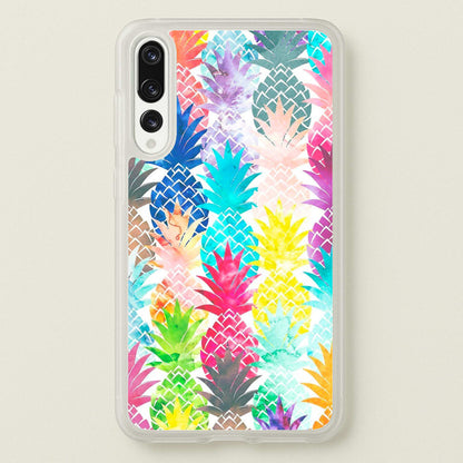 Watercolour Pineapple Pattern  - Pineapple Phone Case for Huawei P20 Pro