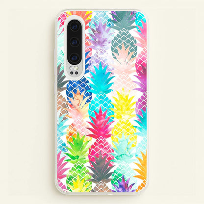 Watercolour Pineapple Pattern  - Pineapple Phone Case for Huawei P30