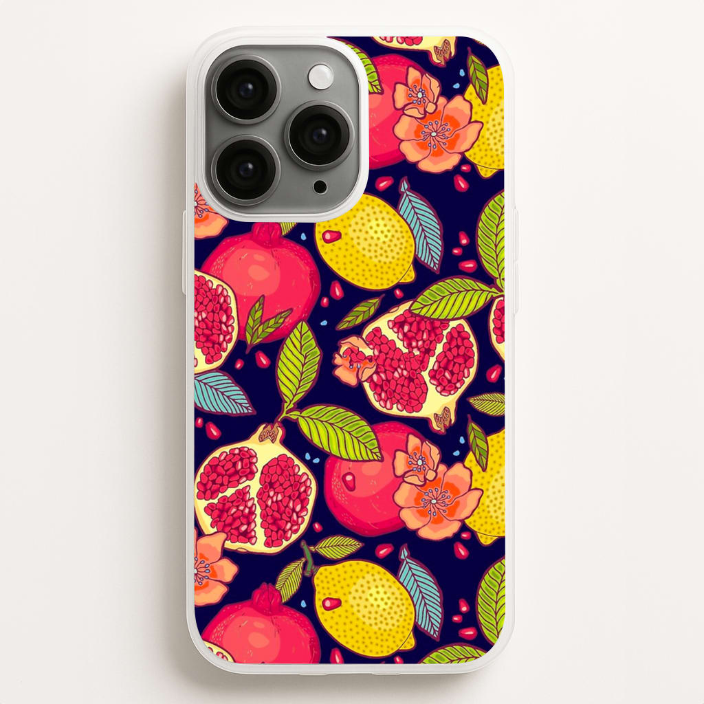 Tropical Garden Pattern  - Floral Phone Case for iPhone 16 Pro Max