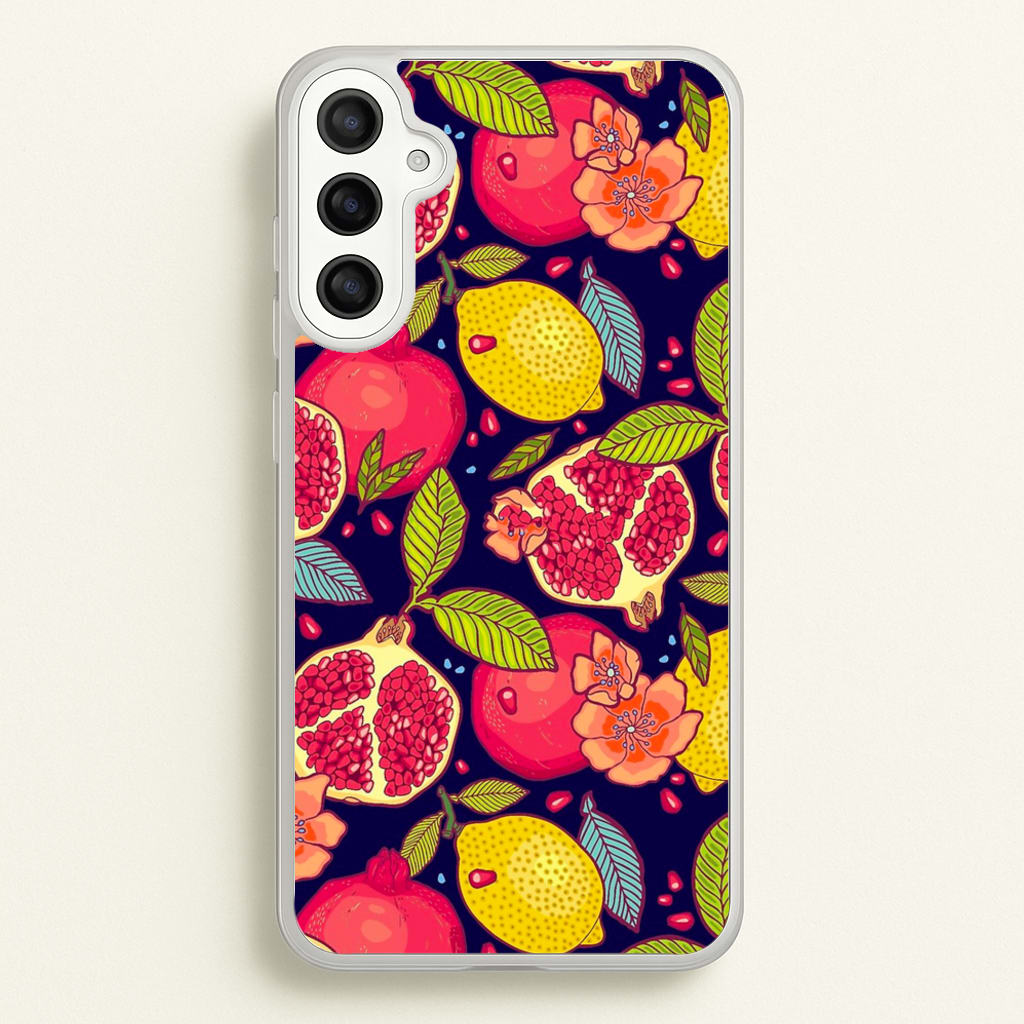Tropical Garden Pattern  - Floral Phone Case for Galaxy A34