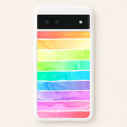 Summer Sorbet Stripes  - Summer Phone Case for Google Pixel 6a