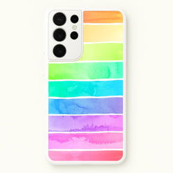 Summer Sorbet Stripes  - Summer Phone Case for Galaxy S21 Ultra