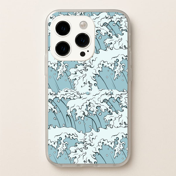 Japanese Waves  - Summer Phone Case for iPhone 14 Pro Max