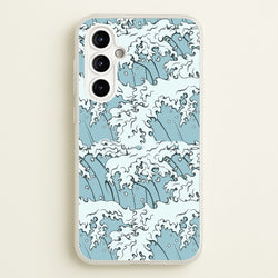 Japanese Waves  - Summer Phone Case for Galaxy A54