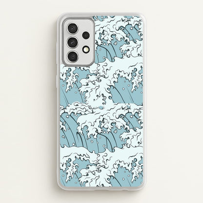 Japanese Waves  - Summer Phone Case for Galaxy A52 / A52s